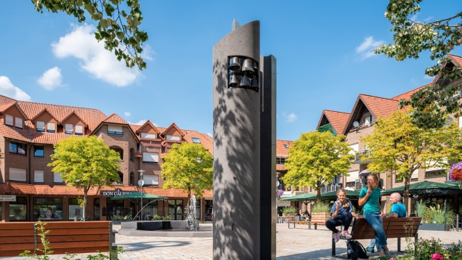 Marktplatz in Hövelhof © Teutoburger Wald Tourismus / Patrick Gawandtka